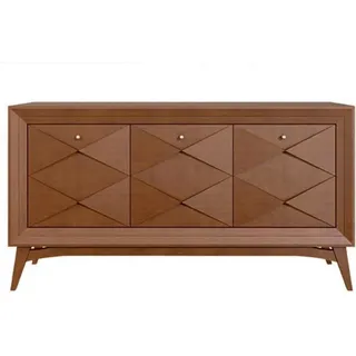 Kommode Schrank Sideboard Klassisch Luxus Kommoden Esszimmer Schranke Holz - Braun