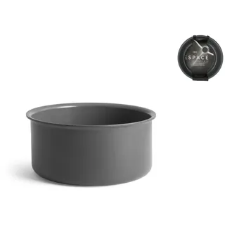 H&H Casserole aus Aluminium mit Keramik Antihaftbeschichtung ILAG, Antracite