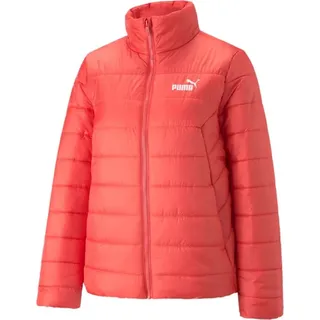Puma Ess+ Metallic Winterjacke Damen salmon L - Schwarz