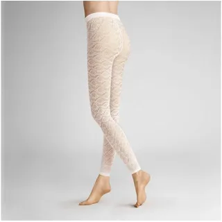 Hudson Damen Leggings Graphic Crochet gemustert 40 Den White 0008 36-38