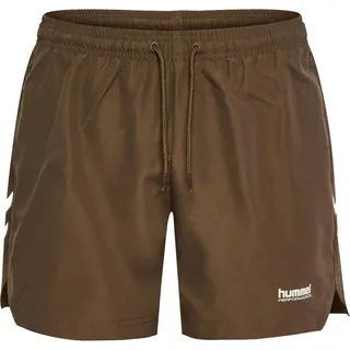 Hummel Pulse Badeshorts Braun S Mann Braun S - Braun