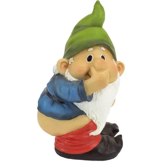 Design Toscano Gartenzwerg Stinky, Maße: 14 x 12.5 x 24 cm 0.5 kg