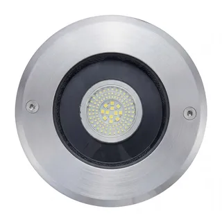 LED Einbaustrahler IP67 Edelstahl Glas Ø14 cm 12 W 4000 K Boden Einbau Leuchte