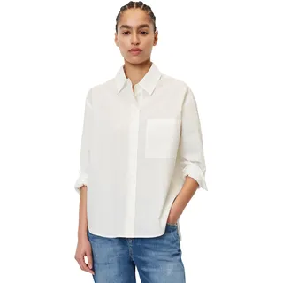 Marc O'Polo DENIM Damen, Gr. M, weiß (scandinavian weiß), Obermaterial: 100% Baumwolle, Blusen