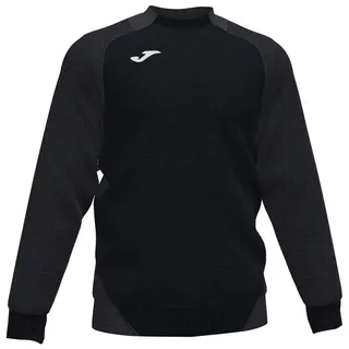 Joma Essential II Sweatshirts, Herren, Schwarz-Anthracite, 5XS