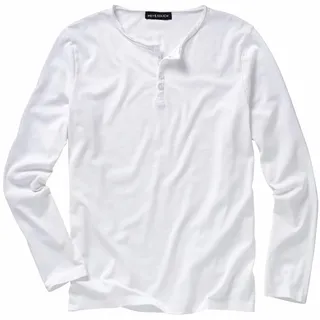 Ausdauer-Henley Weiß 56