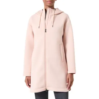 Geox Damen Long+Hood Sweater, Cameo Rose, XS EU