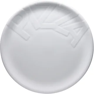 CreaTable Pizzateller Essteller 4er Set weiß