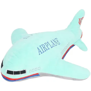 Gefülltes Flugzeug-Plüschtier, entzückendes, weiches, bequemes Kinderspielzeug-Flugzeugkissen zum Dekorieren des Heimsofas
