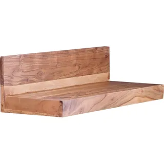 Wohnling Wandregal Mumbai 60 x 17 x 23 cm Braun