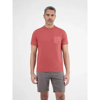 Lerros T-Shirt mit Brusttasche - Earth Red - S