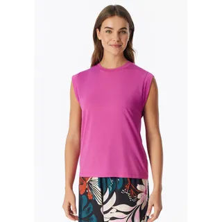 SCHIESSER Pyjama-Shirt Rot XS