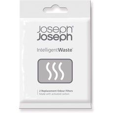 Bild von Joseph Joseph Behälter für Bioabfall, intelligent, Aktivkohle-Geruchsfilter, Küchenabfall, 2 Stück