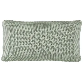 Marc O' Polo Kissen Nordic Knit Farbe Garden Green Größe 30x60 100% Bio Baumwolle