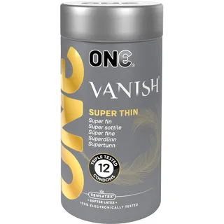 One ONE® Vanish Hyperthin* Kondome, 12 St transparent