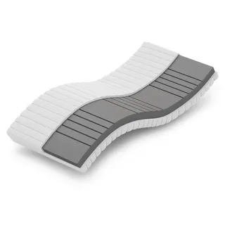 Betten-ABC KSP-500 XXL, Matratze in Härtegrad H4 Kaltschaummatratze in Härtegrad 4, Bezug waschbar, Größe: 140x200