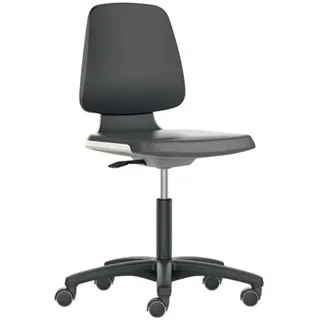 bimos Arbeitsdrehstuhl Labsit Rollen Sitzschale anthrazit Supertec-Gewebe schwarz 450-