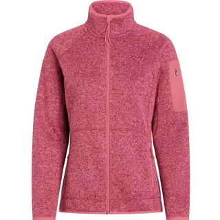 McKinley Damen Fleecejacke Skeena melange red 42