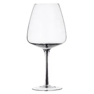 Broste Copenhagen Rotweinglas SMOKE klar/grau 0,65 l 4er Set - Grau