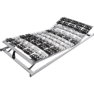 Tellerlattenrost BECO "Flex Modul", schwarz-weiß (weiß, neutral), B:90cm H:8,5cm L:200cm, Lattenroste, Tellerlattenrost, mit 4-fach Module