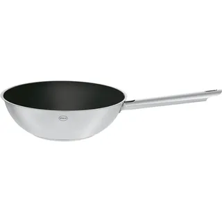 Rösle Wok RÖSLE "PUREELEMENTS Ø 28 cm Keramik ProCeraPlus", silberfarben, B:29,5cm H:11,1cm L:51,5cm Ø:28cm, Pfannen, Wok