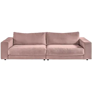 Places of Style Big-Sofa »Enisa, legere Polsterung B/T/H: 290/127/85 cm«, Zeitloses und stylisches Loungemöbel, in Fein- und Breitcord, rosa