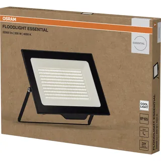 Osram Außenstrahler Aluminium 29,1 cm schwenkbar IP65 schwarz