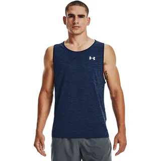 Under Armour Tech Tanktop Herren 100 white/black L