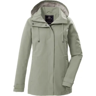 G.I.G.A. DX Damen, Funktionsjacke/Outdoorjacke mit Kapuze GS 106 WMN JCKT, seagrass, 46, 44222-000