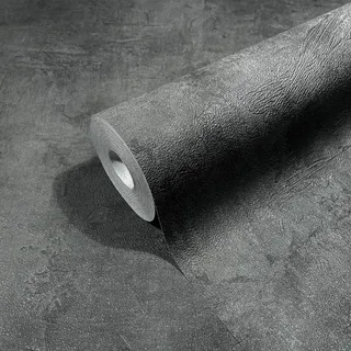 Marburg Vliestapete Loft Superior 5 Struktur Modern Anthrazit FSC®