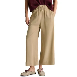 Culotte MARC O'POLO DENIM, Damen, Gr. S, N-Gr, smoke pine, Web, Obermaterial: 100% Lyocell, relaxed fit knöchellang, Hosen Culotte, relaxed fit aus LENZING Lyocell