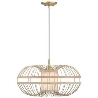 Westinghouse Tulcea Bambus / Messing