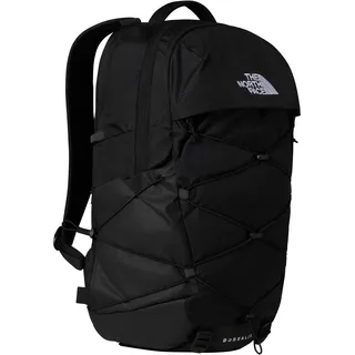 Rucksack THE NORTH FACE "BOREALIS", schwarz (tnf schwarz, tnf schwarz), Rucksäcke, Herren, B/H/T: 30,5cm x 49,5cm x 16,5cm, Web, Nylon, unifarben, Rucksack, für Alltag und Ausflüge, 28 Liter Volumen, mit Organizer-Fächern, B:30,5cm H:49,5cm T:16,5cm