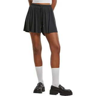 Urban Classics Damen Shorts Ladies Jersey Skort, kurzer Hosenrock mit Kordelzug, Skort Shorts für Damen, Größen XS - 5XL