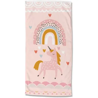 Good Morning Strandtuch 75 x 150 cm rosa