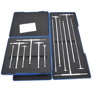 DASQUA 5911-999 Teleskop-Messger t-Sets, 10,2 cm und 30,5 cm lang, 5/16 bis 15,2 cm, 12 St ck