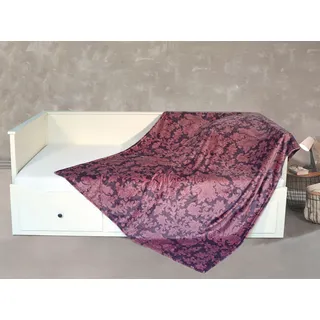 Kinzler Kaschmirtouch Kuscheldecke 150 x 200 cm Lila