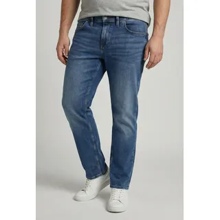 5-Pocket-Jeans "Mauro GG", Herren, Gr. 44, Länge 32, mid blau, Denim/Jeans, Obermaterial: 86% Baumwolle, 13% Polyester, 1% Elasthan, S.OLIVER MEN BIG SIZES, unifarben, normal lang, Jeans 5-Pocket-Jeans, mit Stretch - Große Größen