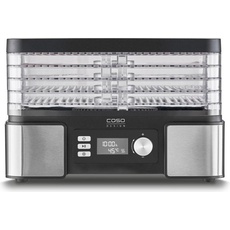 Caso Food Dehydrator DH 450 Power 370-450 W, Number of trays 5, Temperature control, Integrated timer, Bl, Dörrautomat, Schwarz
