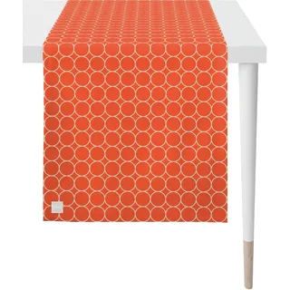 APELT "3973 Outdoor, Sommerdeko, Sommer", Jacquardgewebe, koralle, sand),