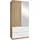 Drehtürenschrank Alvor 91 x 197 x 54 cm Braun