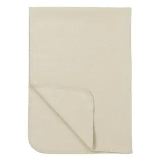 Meyco Baby Babydecke - 75x100cm - gewebte Kuscheldecke - 100% Bio Baumwolle - Oeko Tex Zertifiziert - kuschelig weich - Sommer & Winter - Made in Germany - Sand