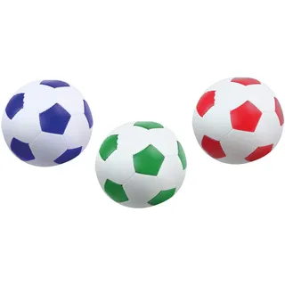 Lena Softball Softbälle 3er-Set 10 cm blau/grün/rot