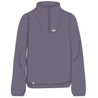 Maloja Fleecepullover MeltinaM (Half Zip, atmungsaktiv) purple Damen