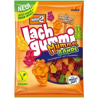 nimm2® nimm2 Lachgummi Mümmelbande Fruchtgummi Packung 225g