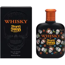 EVAFLORPARIS WHISKY SUGAR SKULL Eau de Toilette 100 ml Perfume Spray Men Perfume, 520 g