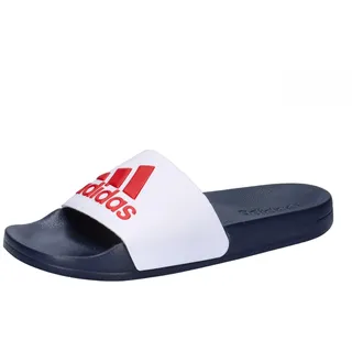 Shower Adilette Cloud White / Better Scarlet / Victory Blue 37