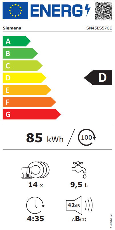 Bild von iQ500 SN45ES57CE