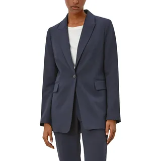 S.Oliver BLACK LABEL Damen 150.11.899.15.152.2102883 Blazer, Dark Navy, 38 EU