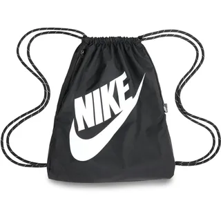 Nike DC4245 NK HERITAGE DRAWSTRING - FA21 Sports bag unisex-adult black/black/white 1SIZE
